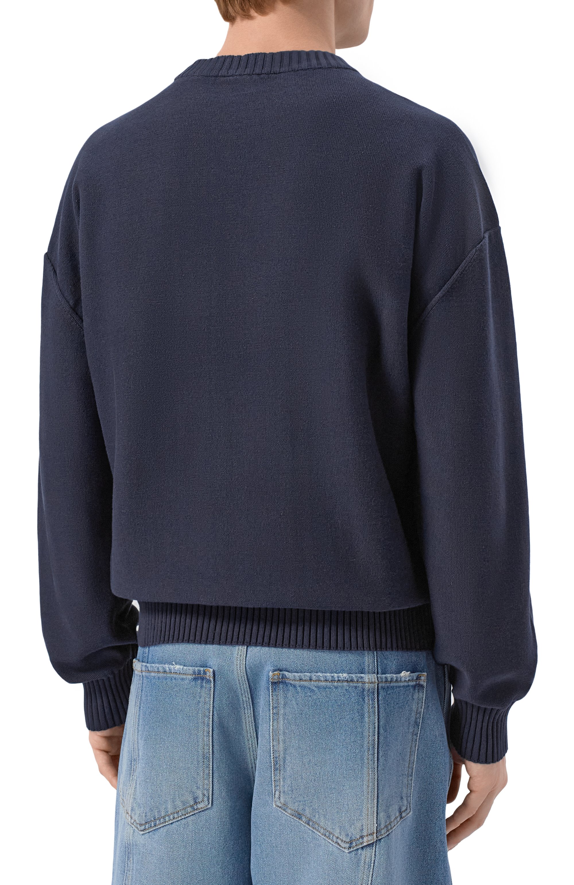 Хлопковый свитер HUGO BLUE, арт. 50553601, фото 4