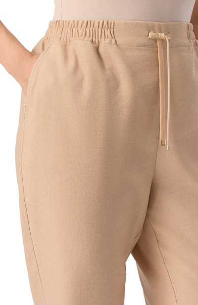 Брюки из хлопка и льна MARINA SPORT, арт. RADAMES, фото 5