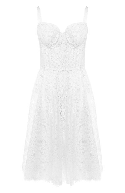 Женское хлопковое платье DOLCE & GABBANA, арт. F68A4T/HLMCL