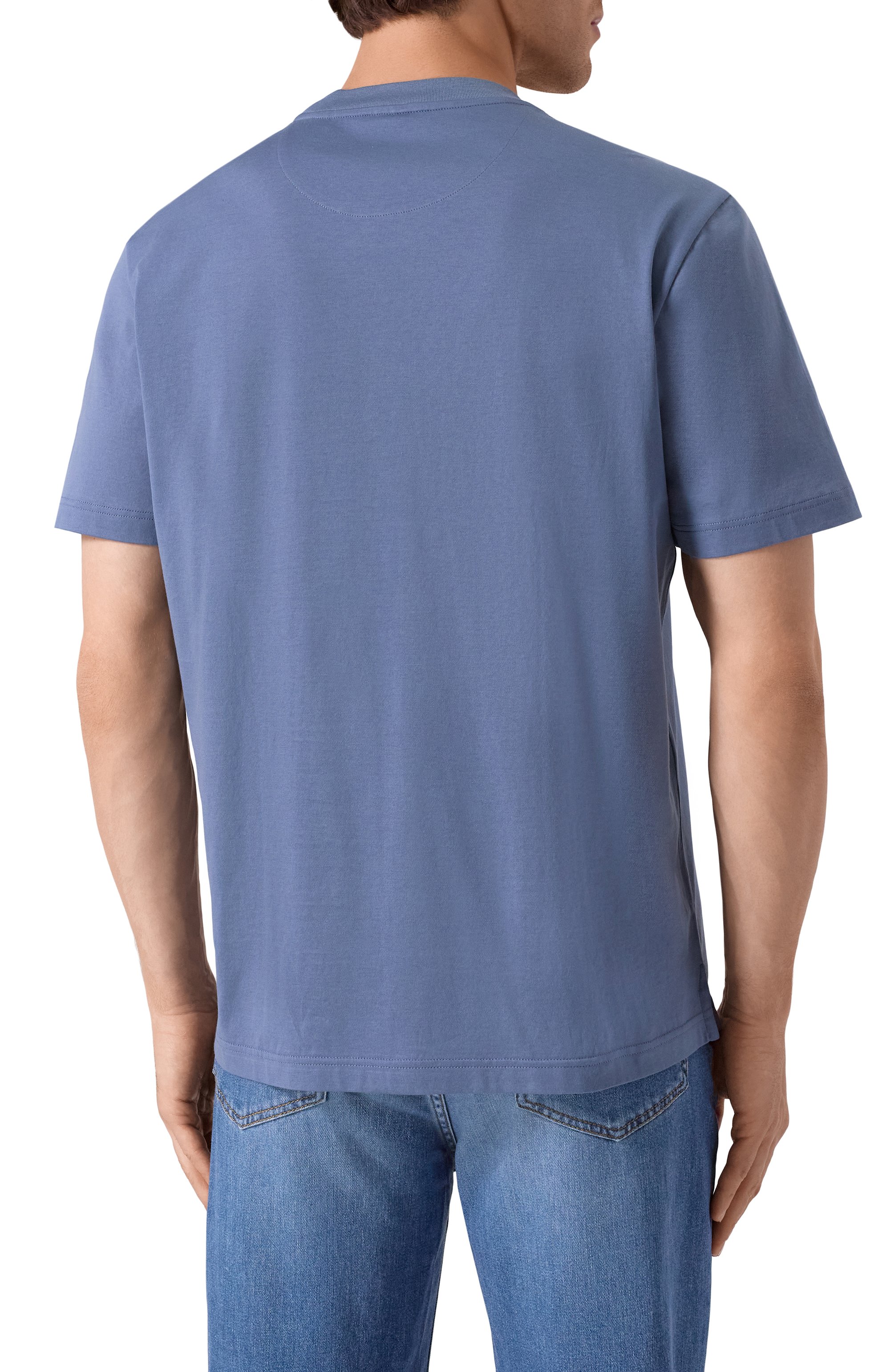 Хлопковая футболка BRIONI, арт. UJSY0L-OA613, фото 4