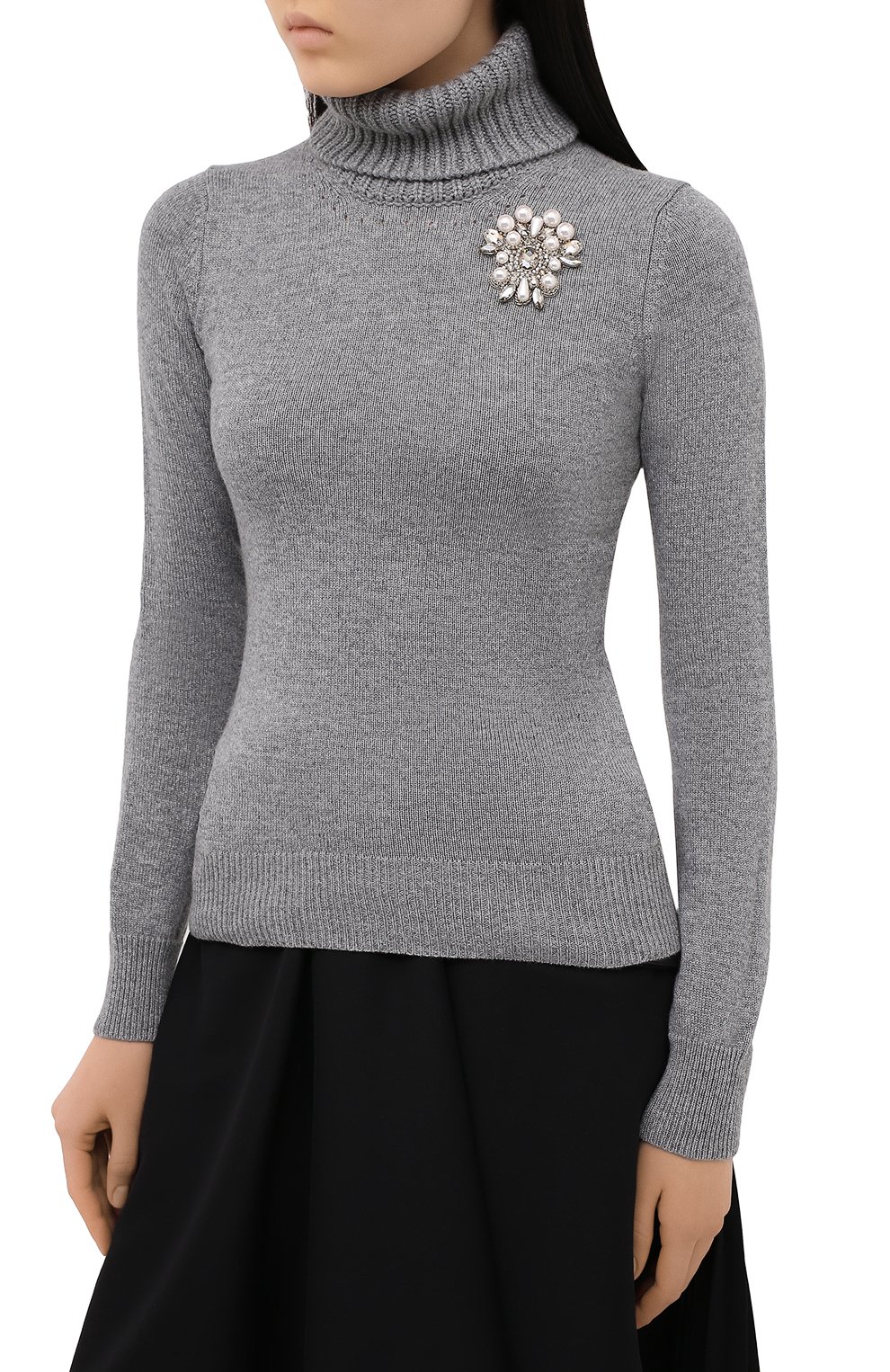 Кашемировая водолазка ALEXANDER MCQUEEN, арт. 650358/Q1ATG, фото 3