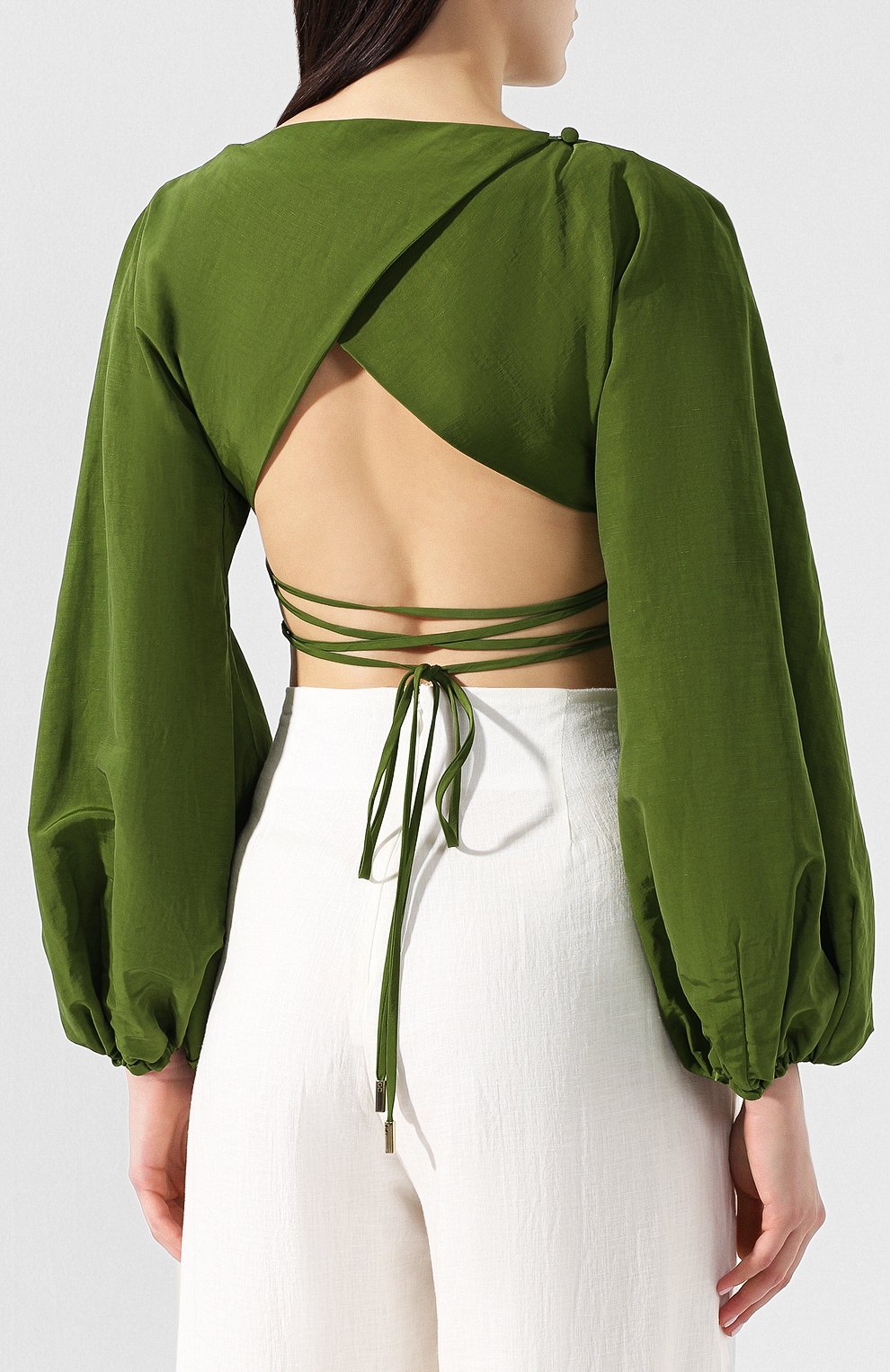 Топ с объемными рукавами CULT GAIA, арт. 53032FL LEA, фото 4