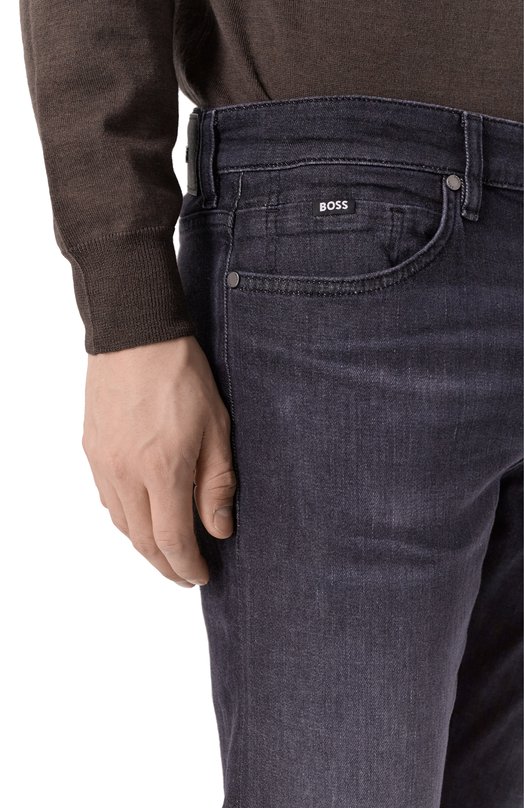Джинсы Slim BOSS 50550954 Серый  50550954 Фото 5