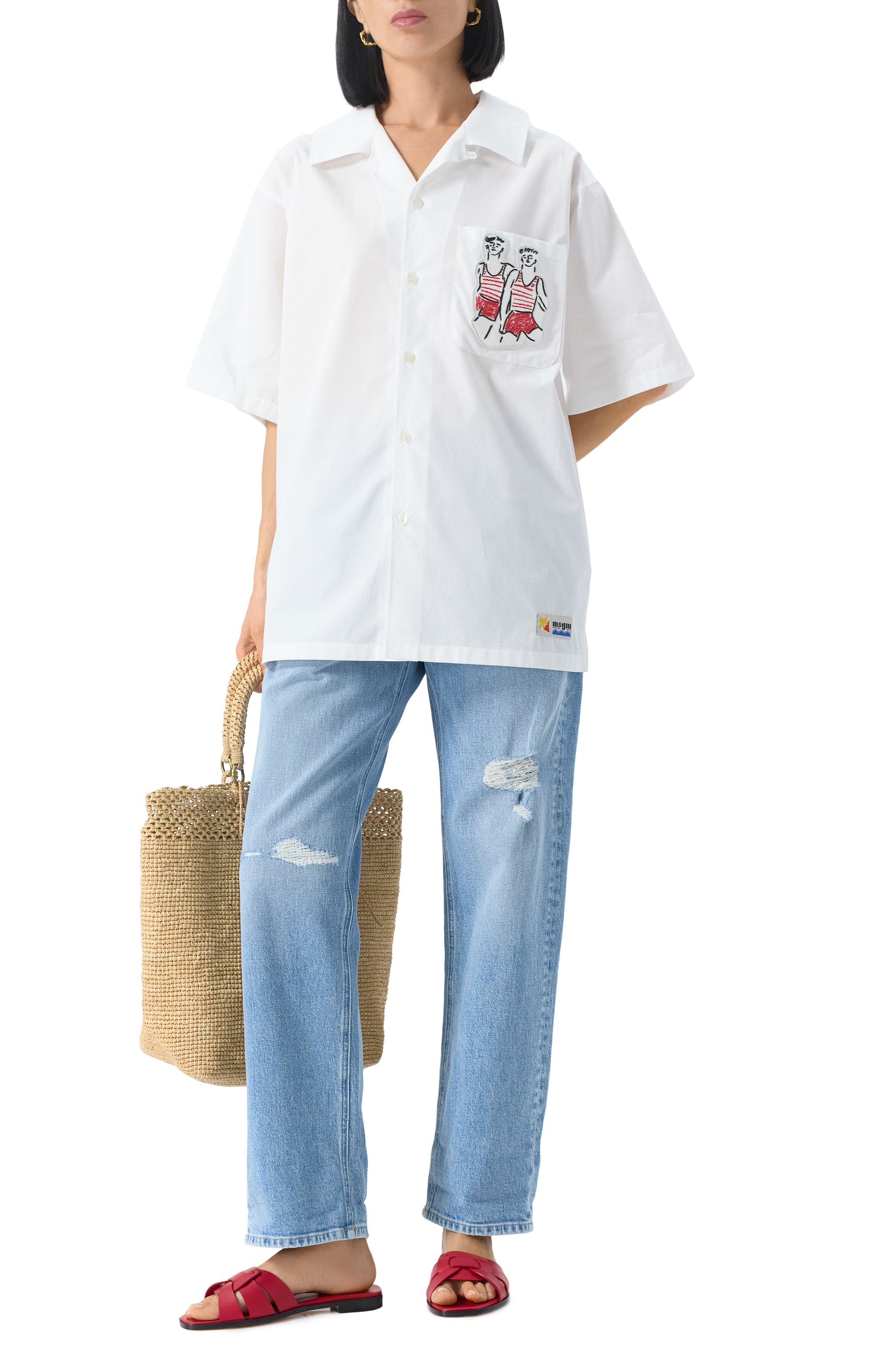 Кожаные шлепанцы DOUCAL'S, арт. DD8696DEGNUF073N, фото 2