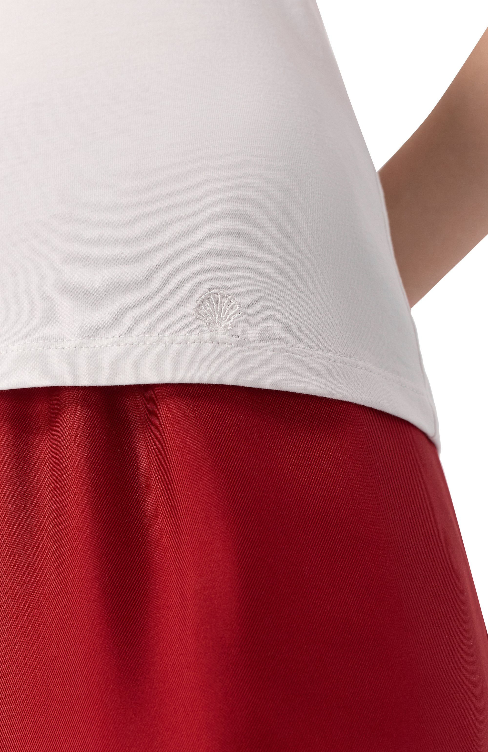 Хлопковая майка LOULOU DE SAISON, арт. P0S0, фото 5