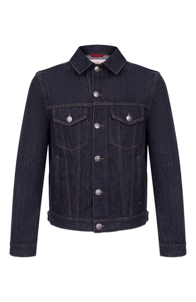 Мужская джинсовая куртка BRUNELLO CUCINELLI, арт. M233P6909
