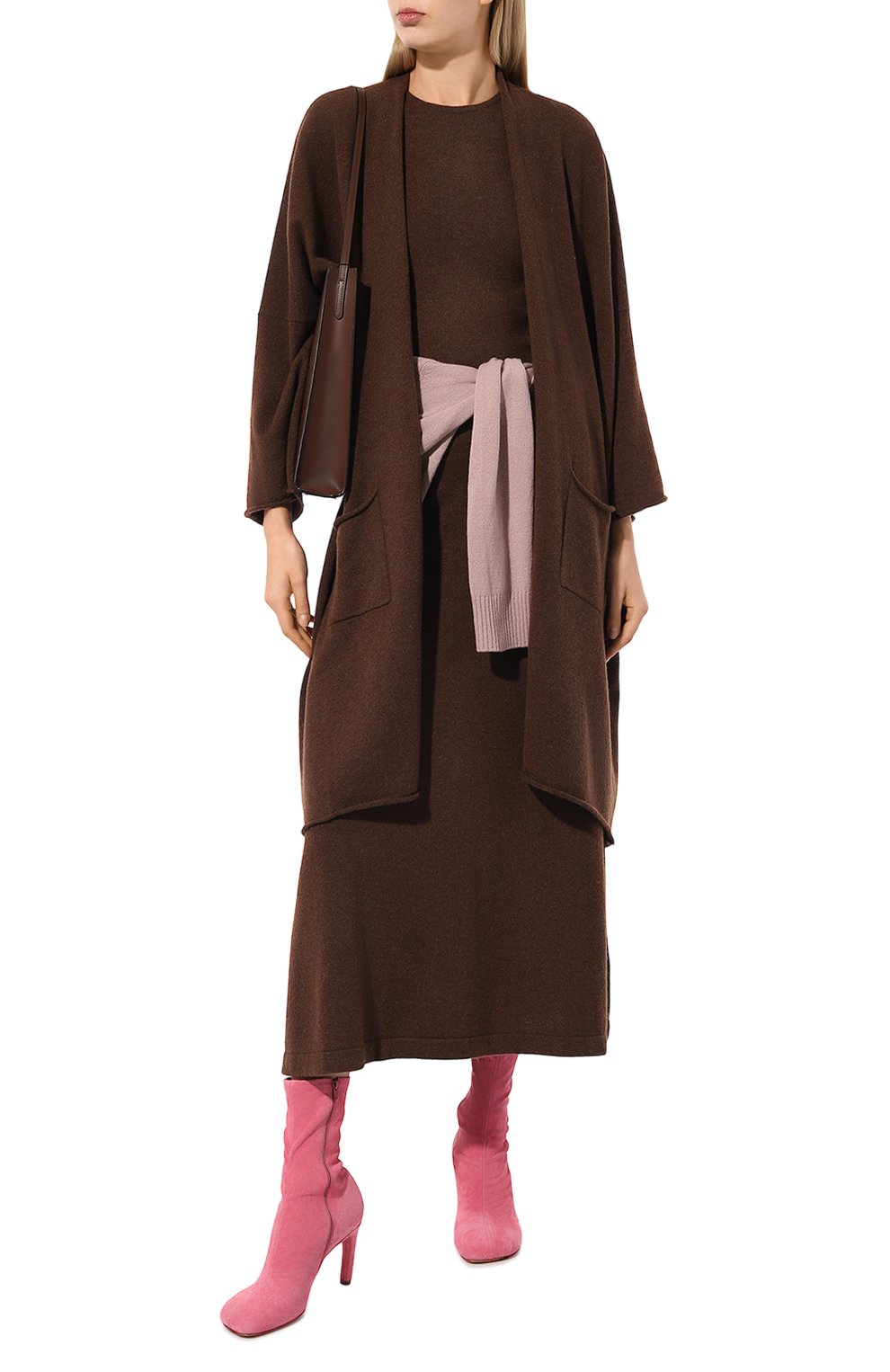 Замшевые ботильоны DRIES VAN NOTEN розового цвета по цене 69950 руб., арт. WW232-201, фото 2 Замшевые ботильоны DRIES VAN NOTEN, арт. WW232-201, фото 2