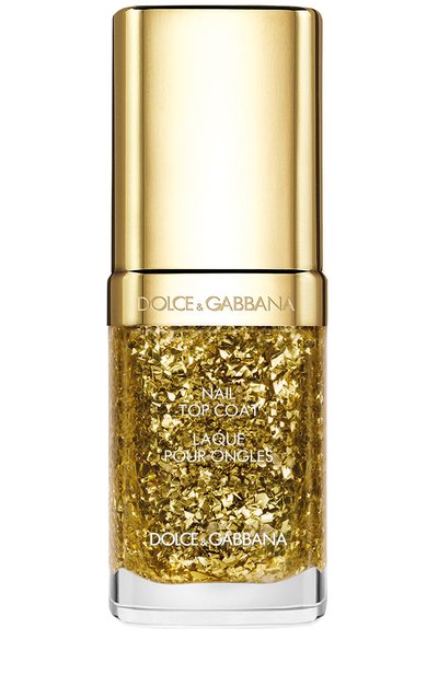 Женское закрепляющее покрытие для ногтей, оттенок dazzling gold (10ml) DOLCE & GABBANA, арт. 3037535DG