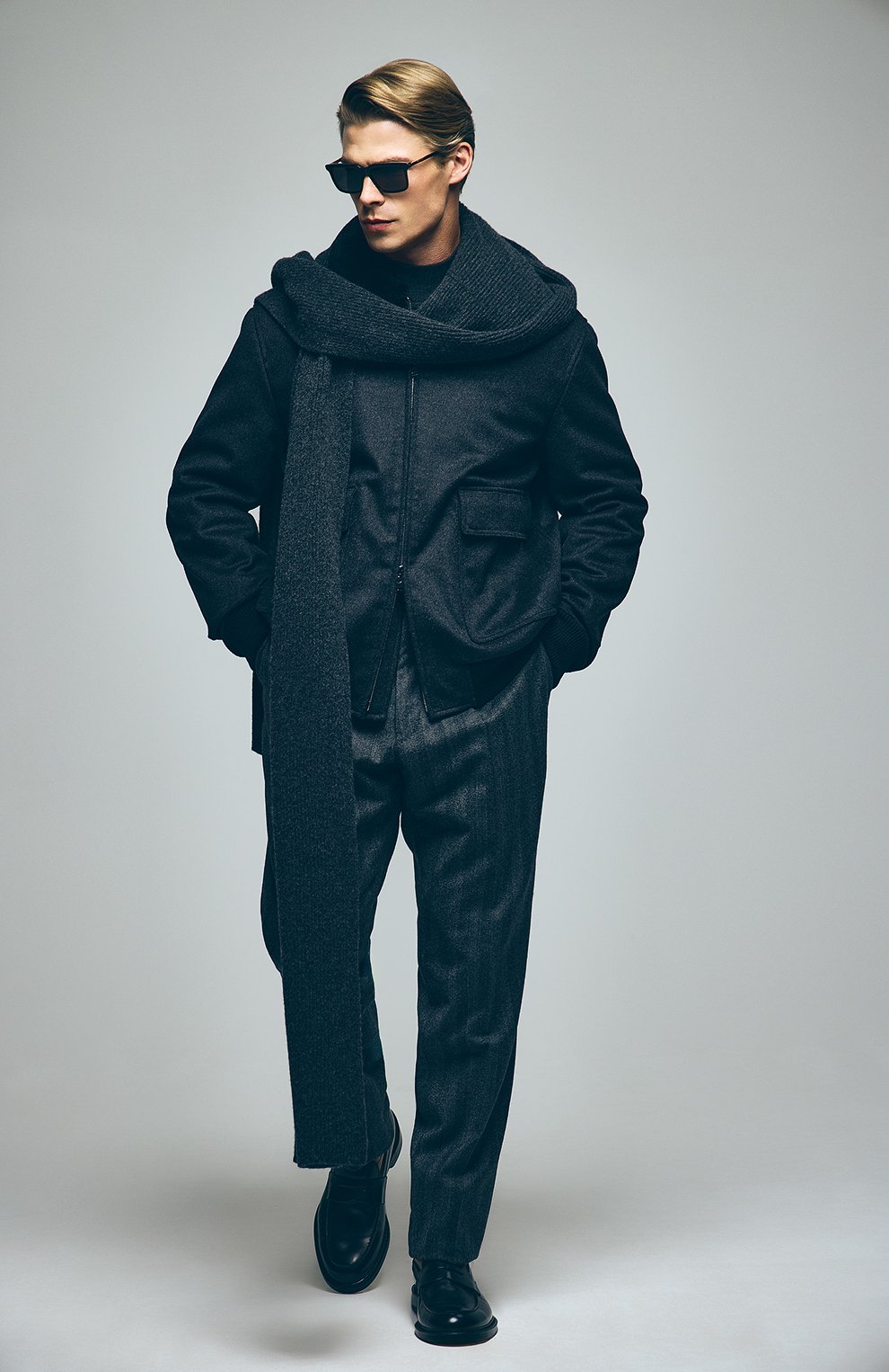 Кожаные пенни-лоферы DOUCAL'S, арт. DU2528SIEWUF007N, фото 8