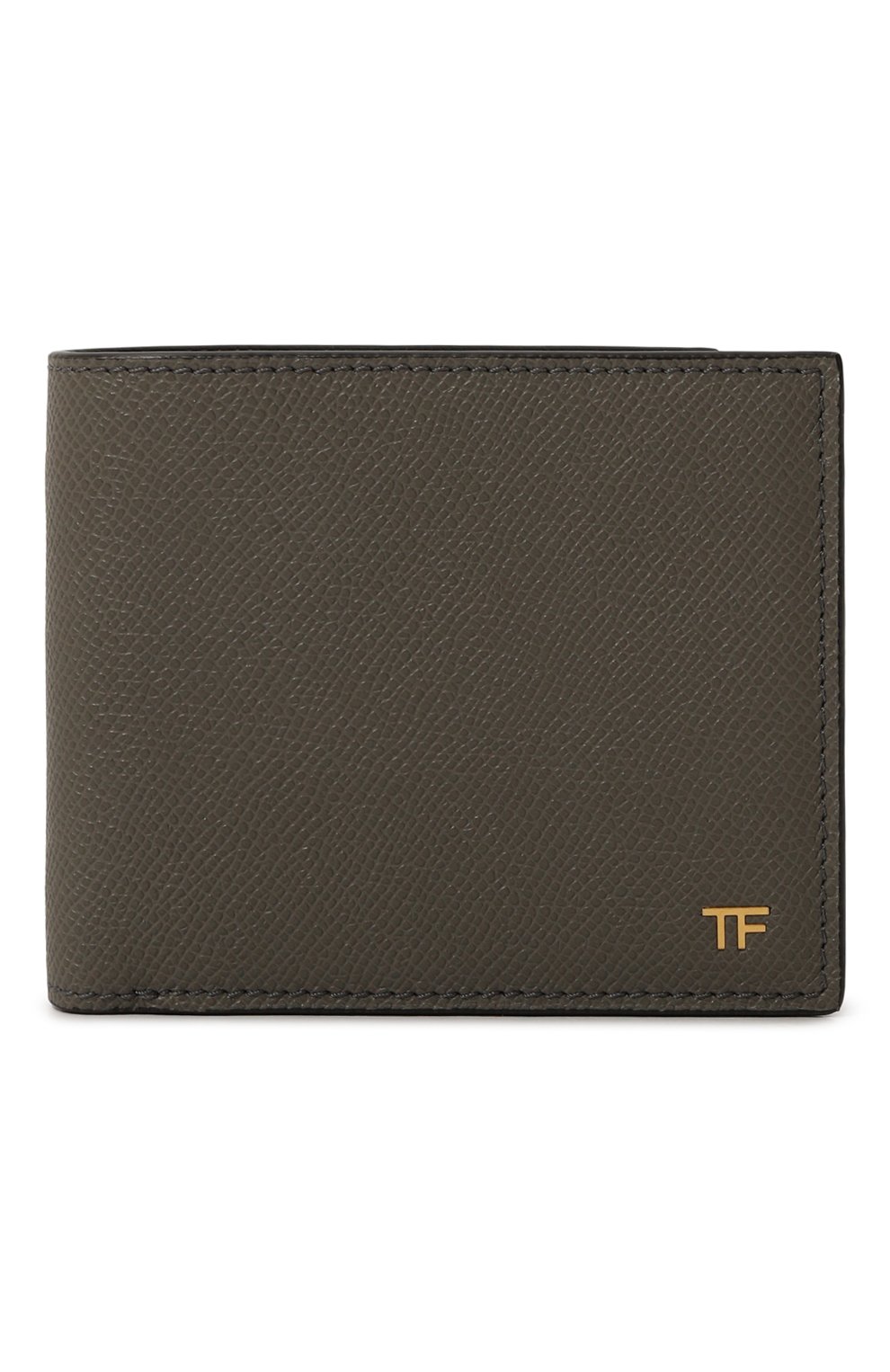 Кожаное портмоне TOM FORD серого цвета по цене 49150 руб., арт. YM278P/LCL081, фото 1 Кожаное портмоне TOM FORD, арт. YM278P/LCL081, фото 1