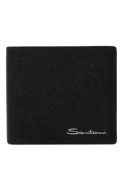 Мужской кожаное портмоне SANTONI, арт. UFPPA2375F0-AST5N01