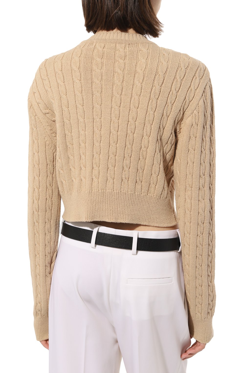 Кардиган ROKH бежевого цвета по цене 51600 руб., арт. R3CA72, фото 4 Кардиган ROKH, арт. R3CA72, фото 4