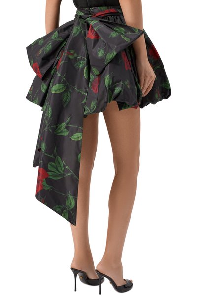 Юбка BLUMARINE черного цвета по цене 156500 руб., арт. NF6048T961A, фото 4 Юбка BLUMARINE, арт. NF6048T961A, фото 4