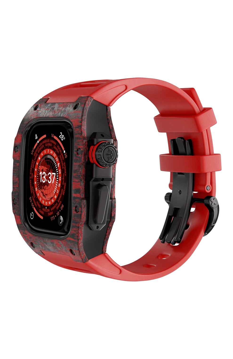 Смарт-часы apple watch 8 45mm extreme red CAVIAR, арт. 28264_45, фото 1