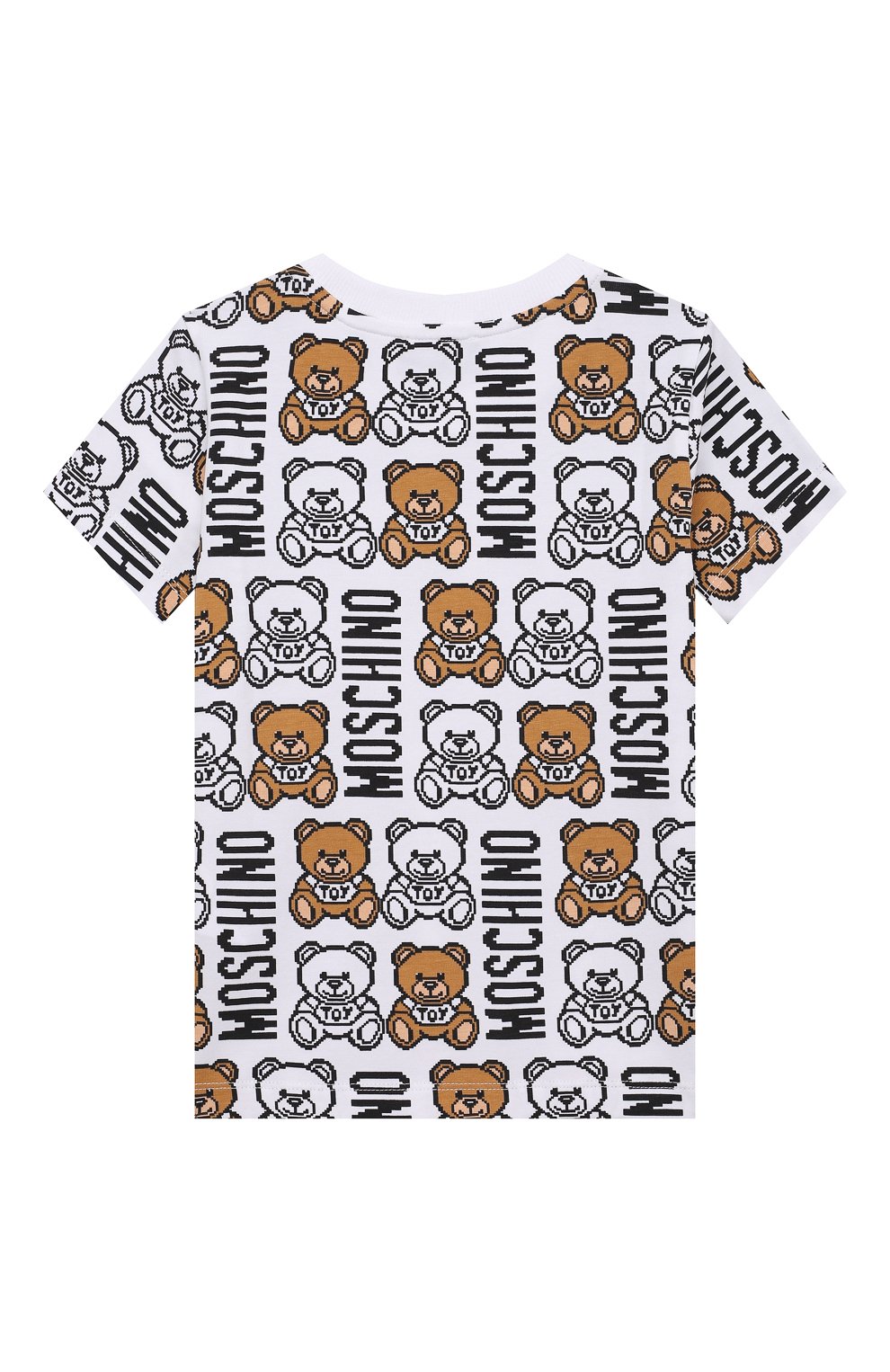 Хлопковая футболка MOSCHINO, арт. HUM03P/LBB89/10A-14A, фото 2