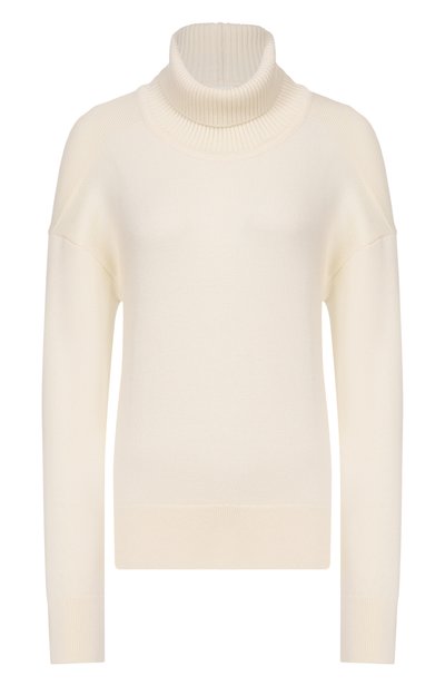 Женский шерстяной свитер YUZEFI, арт. AREN-DRAPE BACK FUNNEL NECK JUMPER