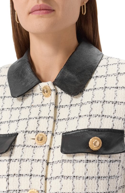 Платье self-portrait AW25063SC Кремовый  AW25063SC Фото 5