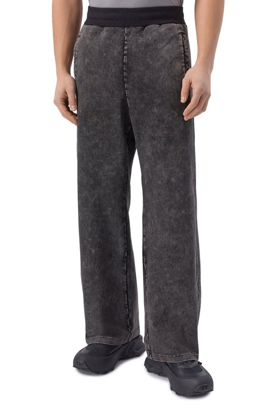 Хлопковые брюки Diesel A19939/0DCCJ Серый  A19939/0DCCJ Фото 3