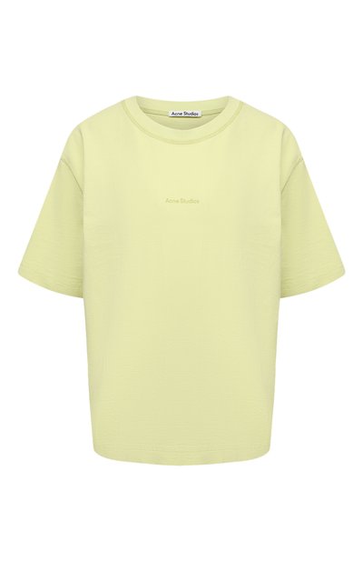 Женская хлопковая футболка ACNE STUDIOS, арт. AL0149