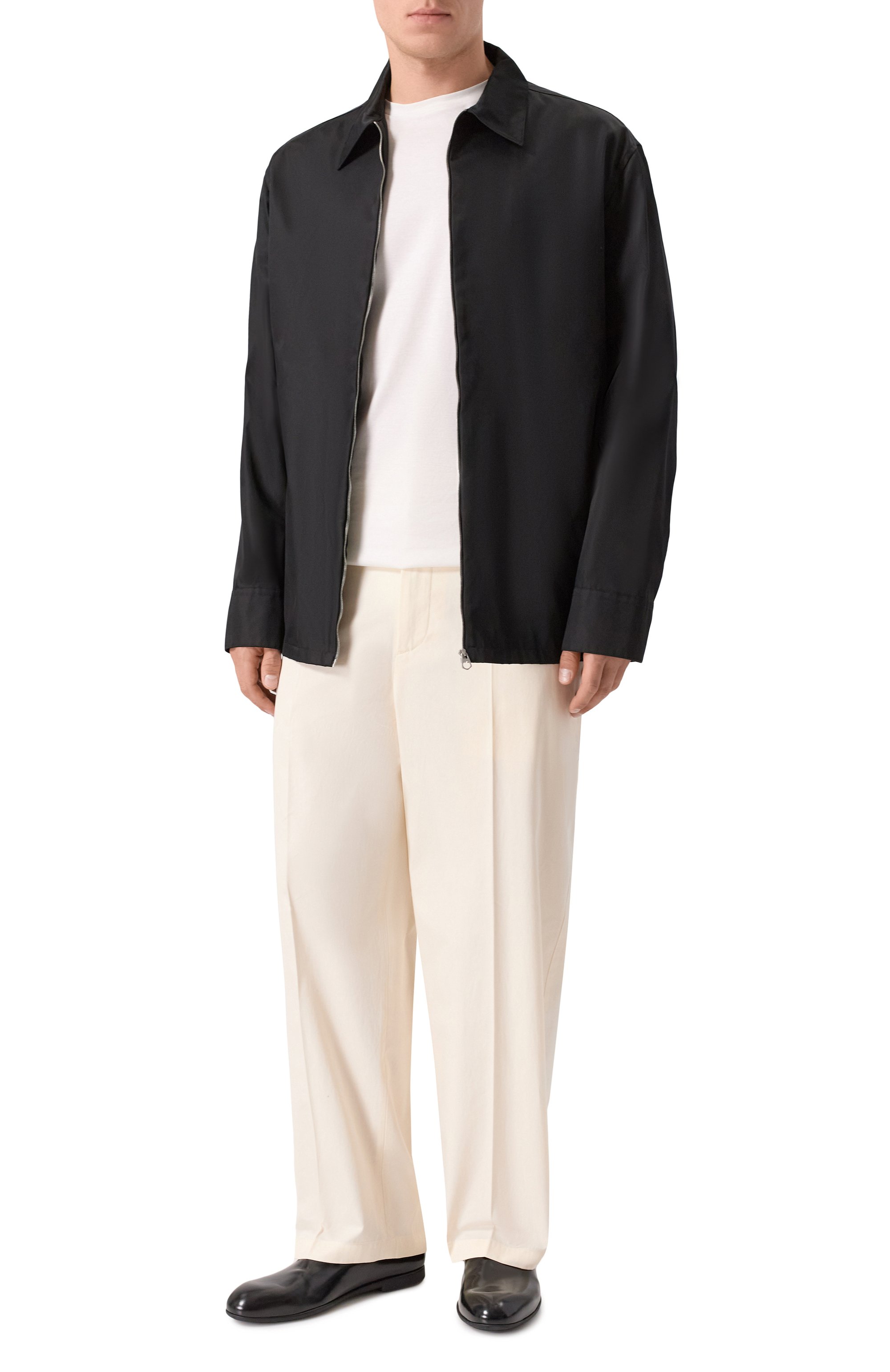 Кожаные лоферы JIL SANDER, арт. J33WR0019/P7032, фото 2