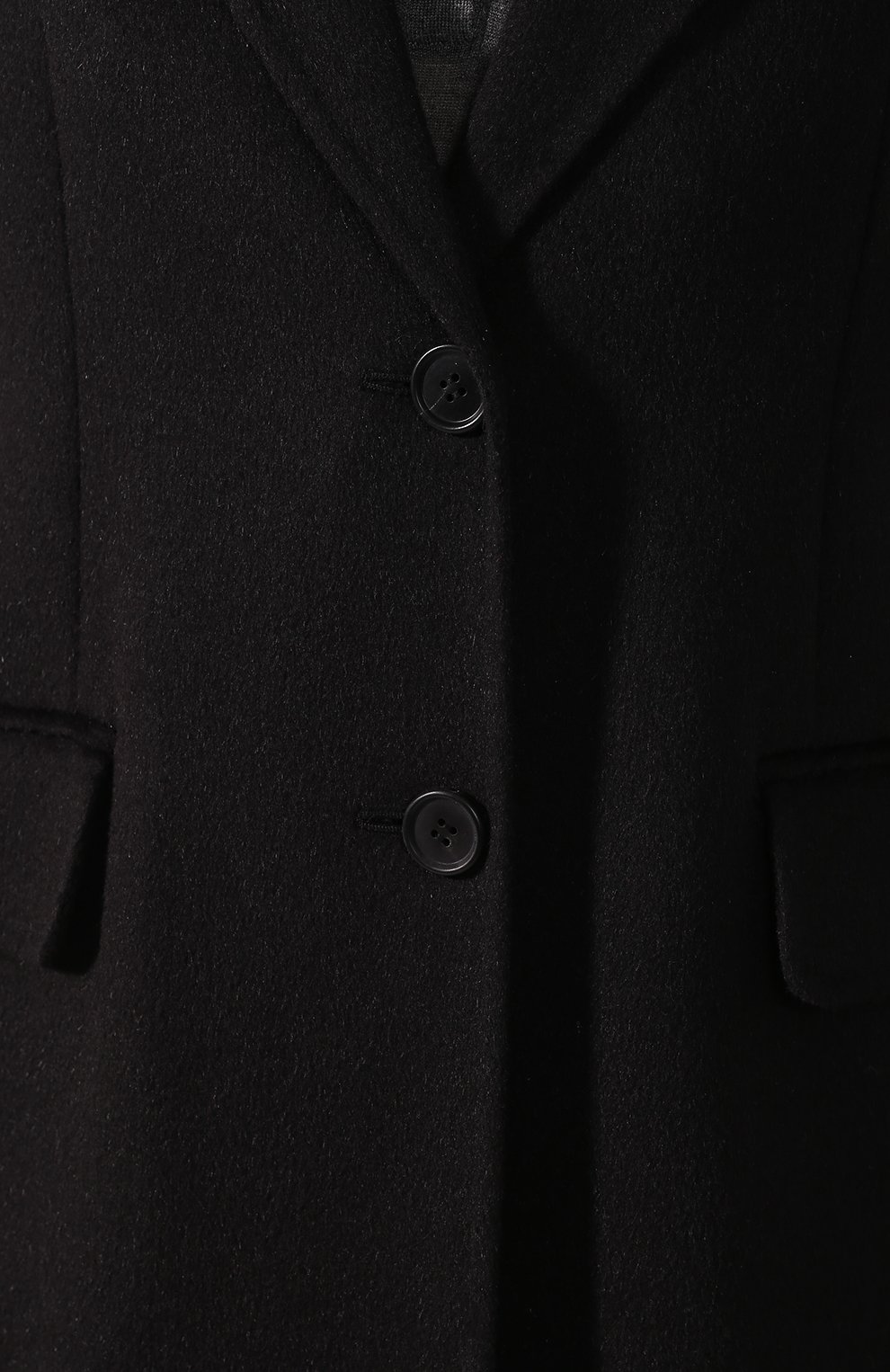 Шерстяное пальто PRADA, арт. P668M-1CRU-F0002, фото 5