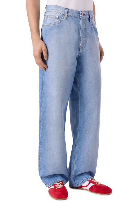Джинсы Dries Van Noten 020927-2390-514 Голубой  020927-2390-514 Фото 3