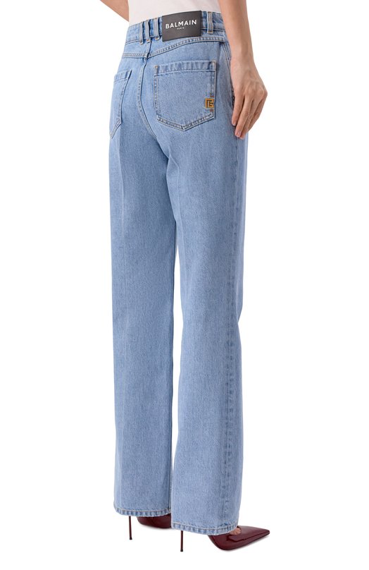Джинсы Balmain GF1MI070/DG11 Голубой  GF1MI070/DG11 Фото 4