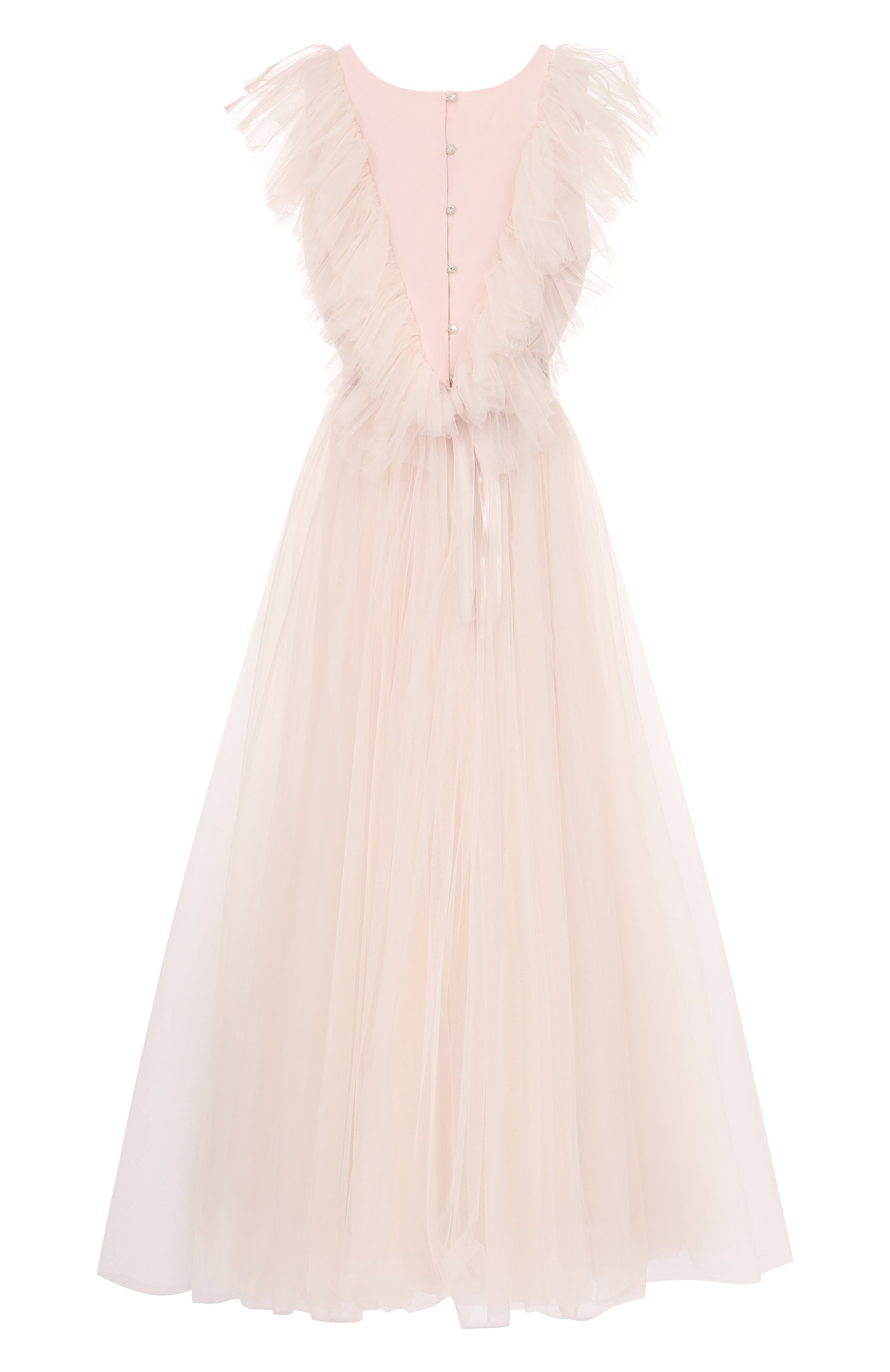 Платье DESIGNERS CAT светло-розового цвета по цене 59950 руб., арт. 100000K01001900_001, фото 2 Платье DESIGNERS CAT, арт. 100000K01001900_001, фото 2