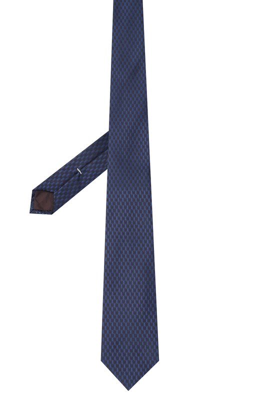 Шелковый галстук Canali 18/HJ04354 Синий  18/HJ04354 Фото 3