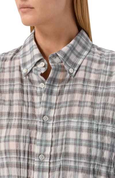 Хлопковая рубашка DUNST, арт. UDSH6B127E1, фото 5