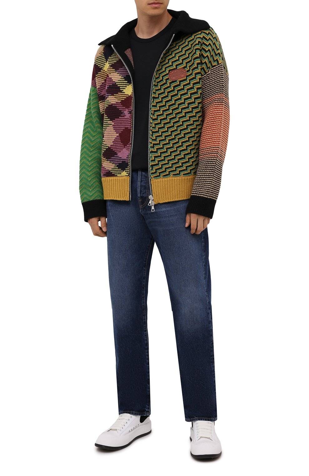 Шерстяной кардиган palm angels x missoni PALM ANGELS, арт. PMHB009F21KNI0018460, фото 2