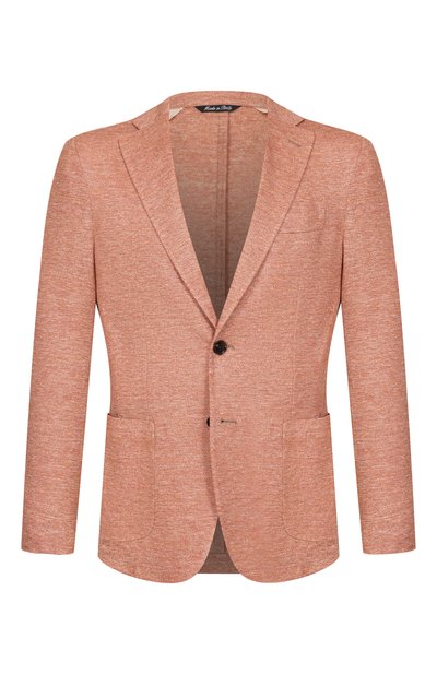 Мужской пиджак изо льна и хлопка ANDREA CAMPAGNA, арт. BIELLA/MULTILIN0 17717
