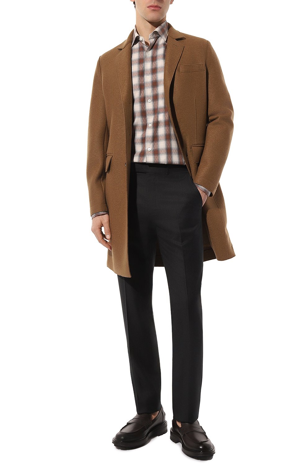 Хлопковая рубашка ZEGNA, арт. UCX21A6/SRF5, фото 2