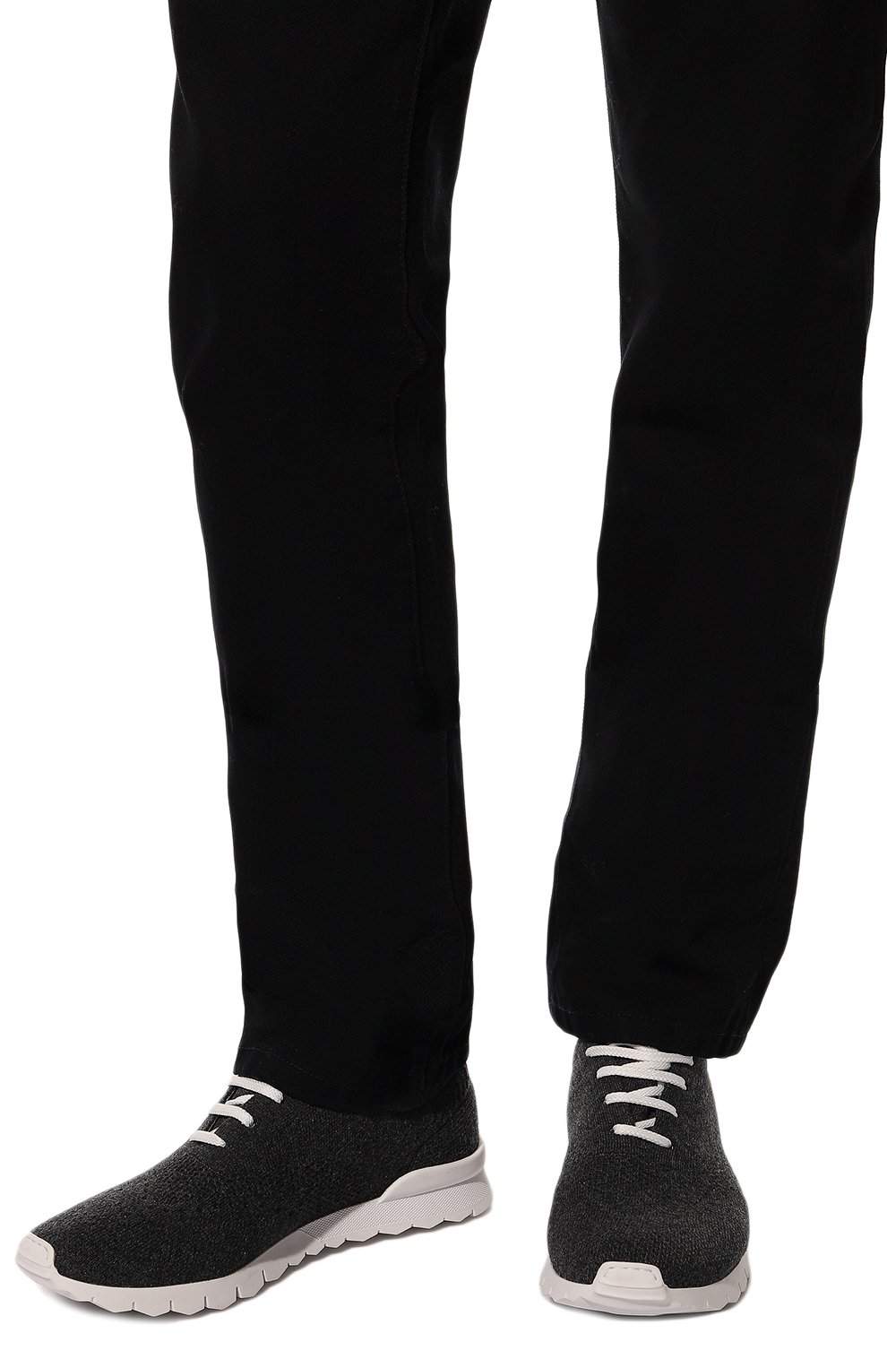 Текстильные кроссовки KITON, арт. USSCLAWN00848/12-16, фото 3