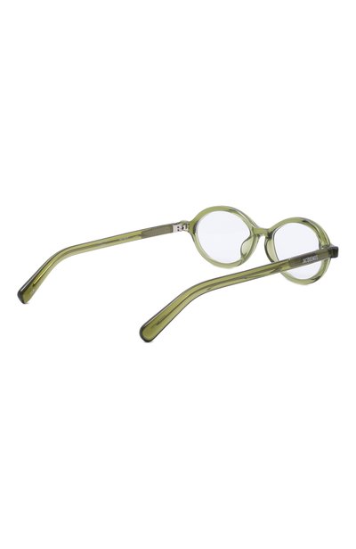 Оправа JACQUEMUS зеленого цвета по цене 26400 руб., арт. JAC123 C50PT, фото 3 Оправа JACQUEMUS, арт. JAC123 C50PT, фото 3