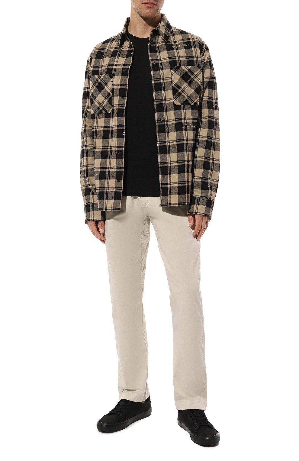 Хлопковая футболка VERSACE, арт. AUU01005/1A10011, фото 2