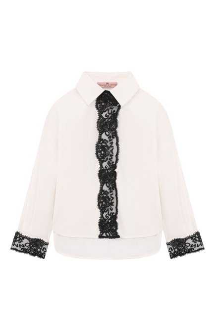 Хлопковая блузка ERMANNO SCERVINO, арт. SFCA042C