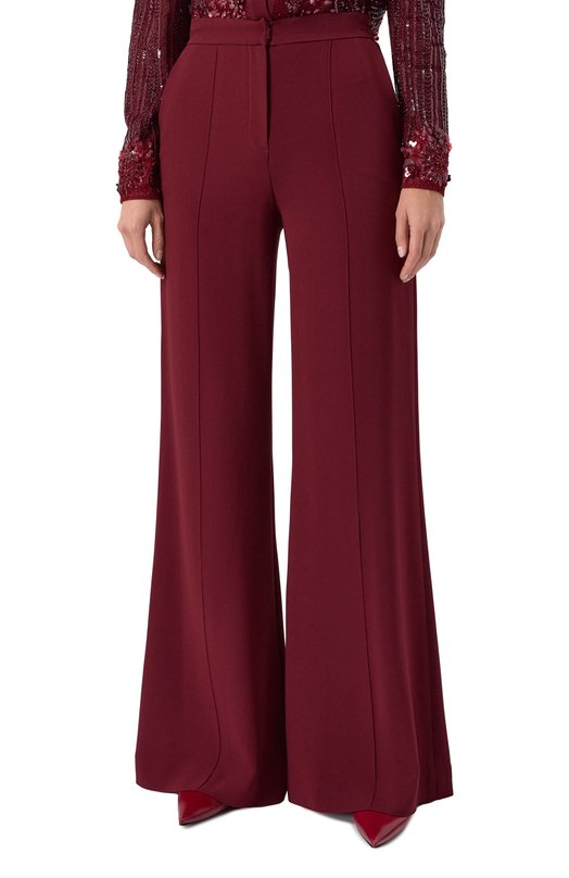Брюки Elie Saab P0005NF25CD023 Бордовый  P0005NF25CD023 Фото 3