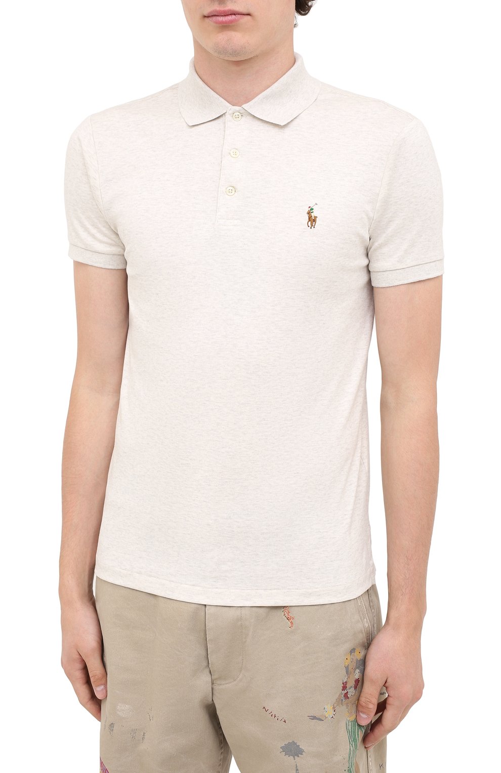 Хлопковое поло  POLO RALPH LAUREN, арт. 710685514, фото 3