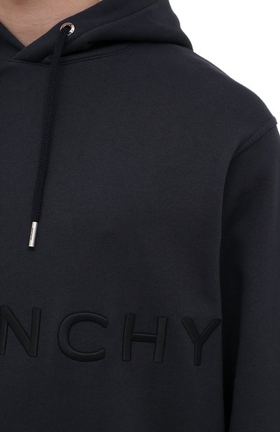 Хлопковое худи GIVENCHY, арт. BMJ0CQ3Y6V, фото 5