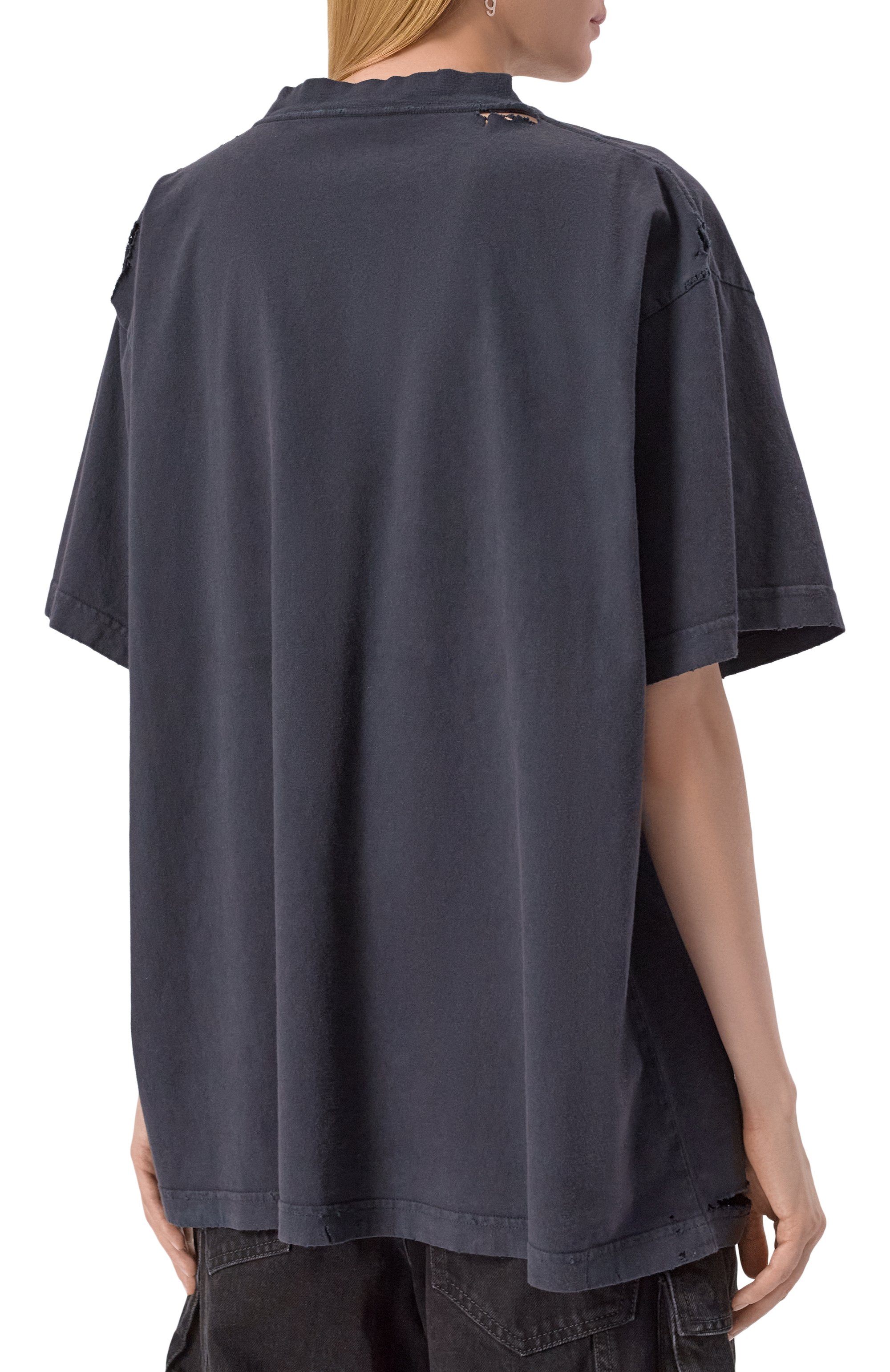 Хлопковая футболка BALENCIAGA, арт. 831305/TSVC5, фото 4