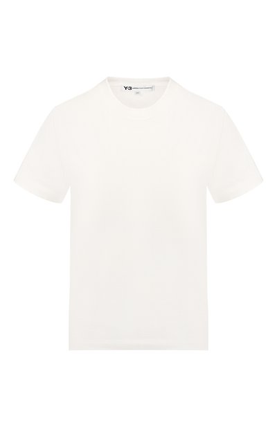 Хлопковая футболка Y-3, арт. DY7147/W, фото 1