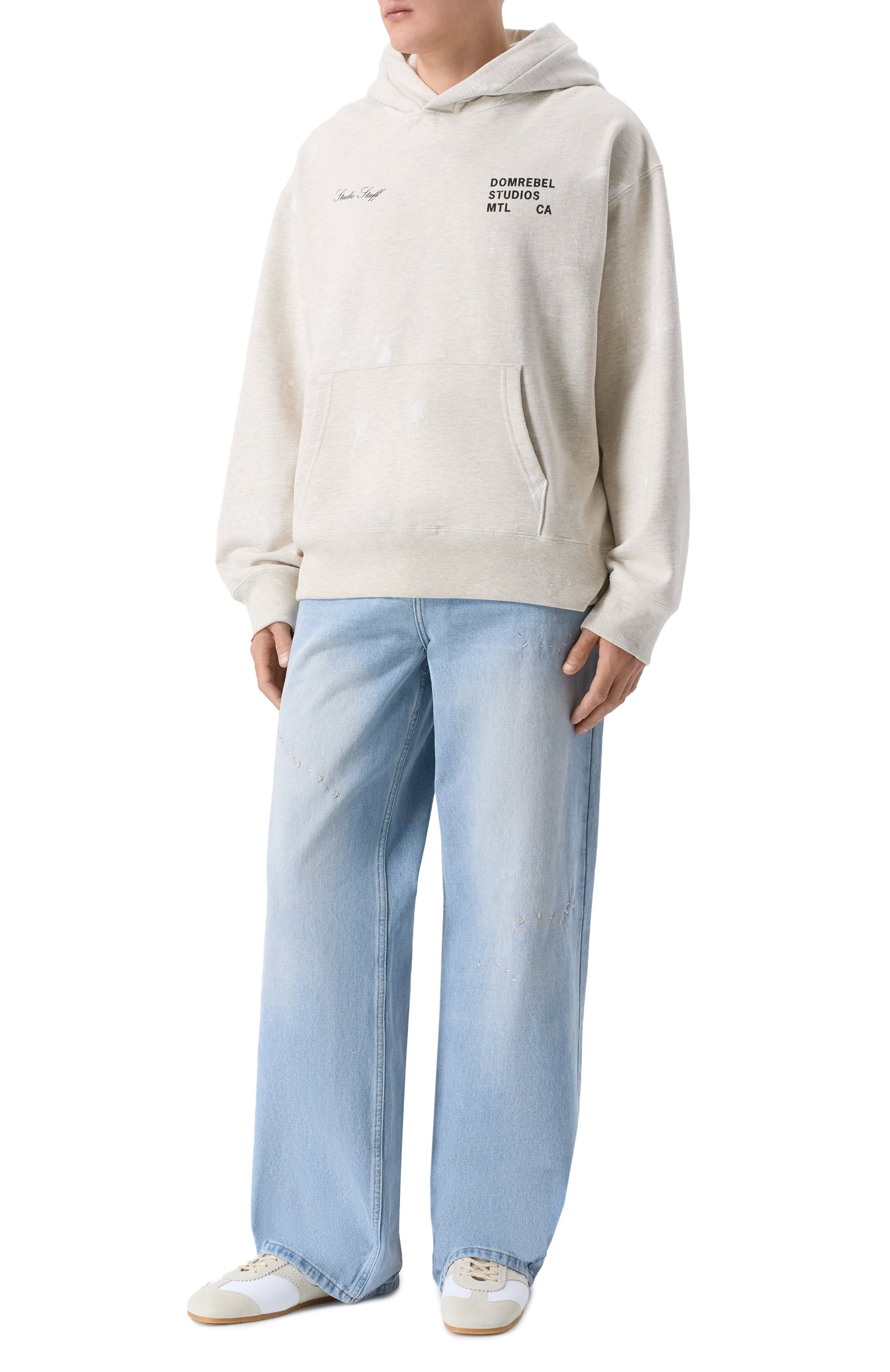Хлопковое худи DOMREBEL, арт. M STAFF/PULL0VER H00DIE, фото 2