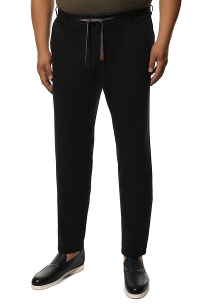 Хлопковые брюки EDUARD DRESSLER, арт. 250138/53W28, фото 3