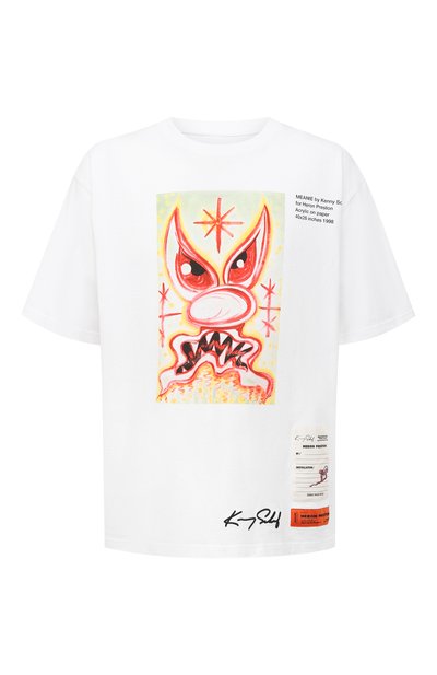 Хлопковая футболка heron preston x kenny scharf HERON PRESTON, арт. HMAA019F20JER0160130, фото 1