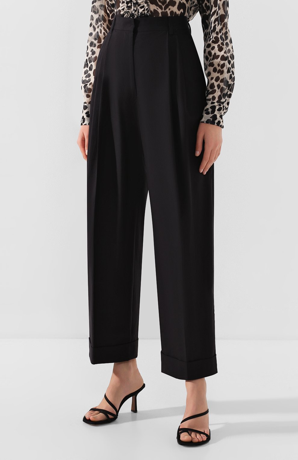 Хлопковые брюки DRIES VAN NOTEN, арт. 201-10922-9022, фото 3