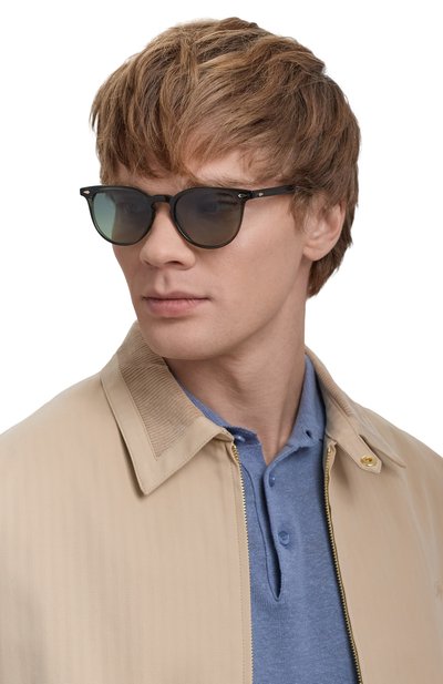 Солнцезащитные очки MOSCOT, арт. FEVEL SUN DARK GREEN/F0REST W00D, фото 2