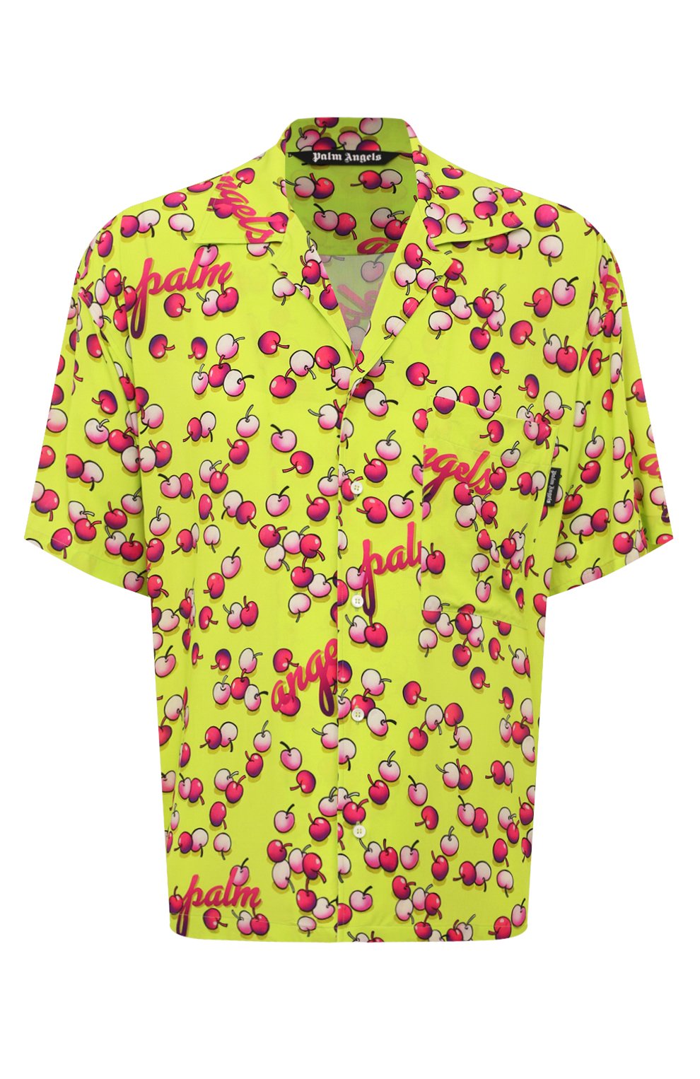 Рубашка из вискозы PALM ANGELS, арт. PMGG007F24FAB001, фото 1