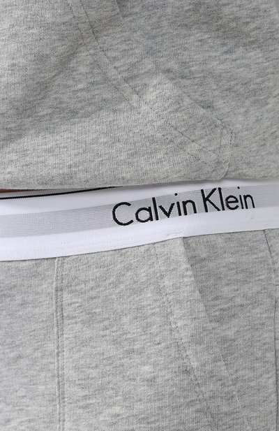 Хлопковые джоггеры с эластичным поясом CALVIN KLEIN, арт. QS5716E, фото 5