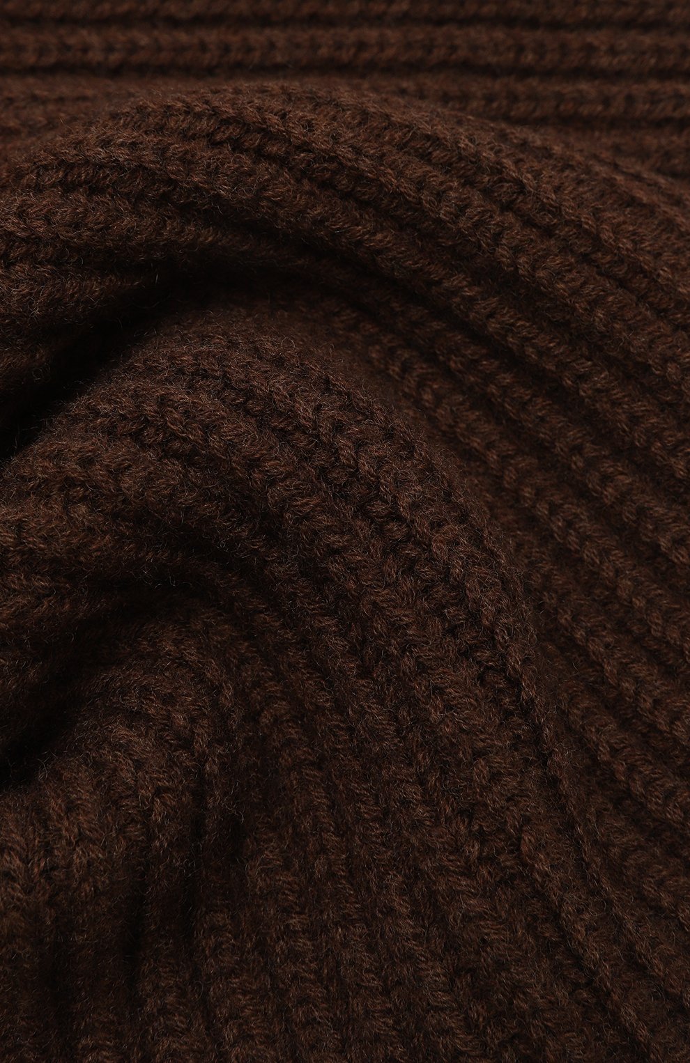 Шерстяной шарф DOLCE & GABBANA коричневого цвета по цене 32400 руб., арт. LBKAD1/JCVK6, фото 2 Шерстяной шарф DOLCE & GABBANA, арт. LBKAD1/JCVK6, фото 2